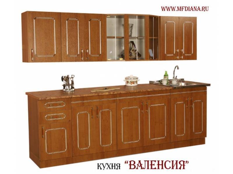 кухня прямая валенсия в Курске