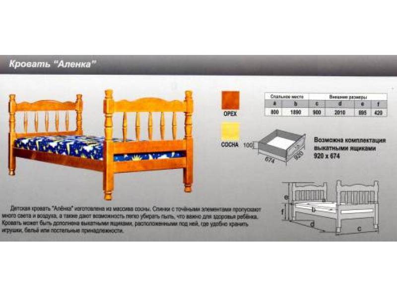 кровать аленка в Курске