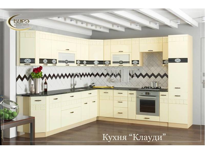 кухня угловая клауди 1 в Курске