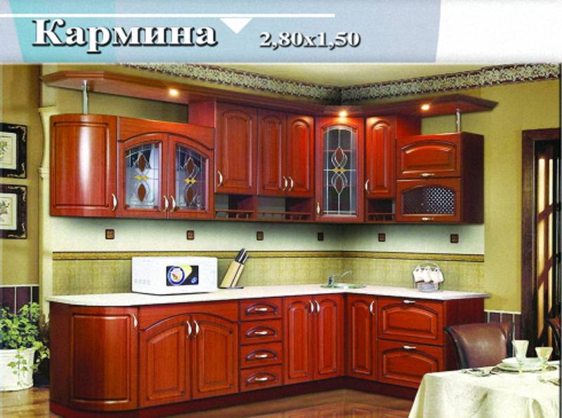 кухня угловая «кармина» в Курске