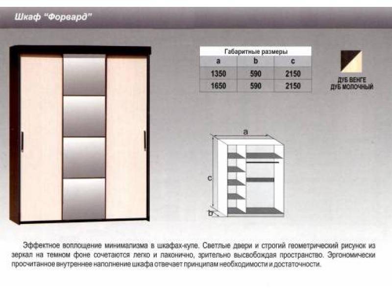 шкаф - купе форвард в Курске