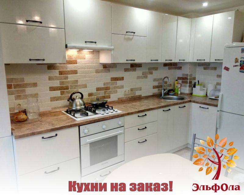 угловая кухня на заказ в Курске