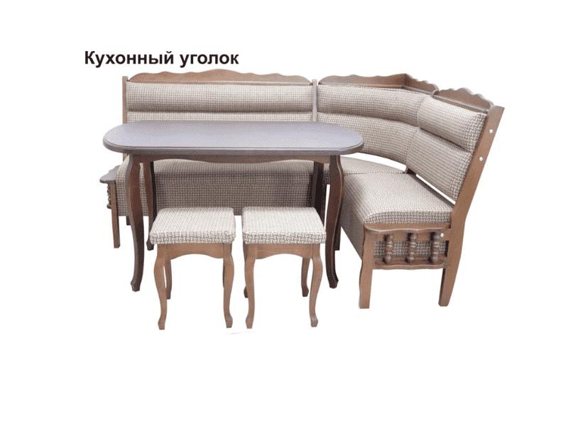 светлый кухонный уголок в Курске