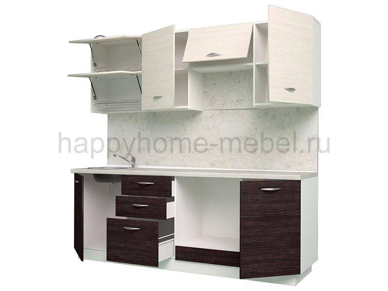 готовая прямая кухня life wood-1 2200 в Курске