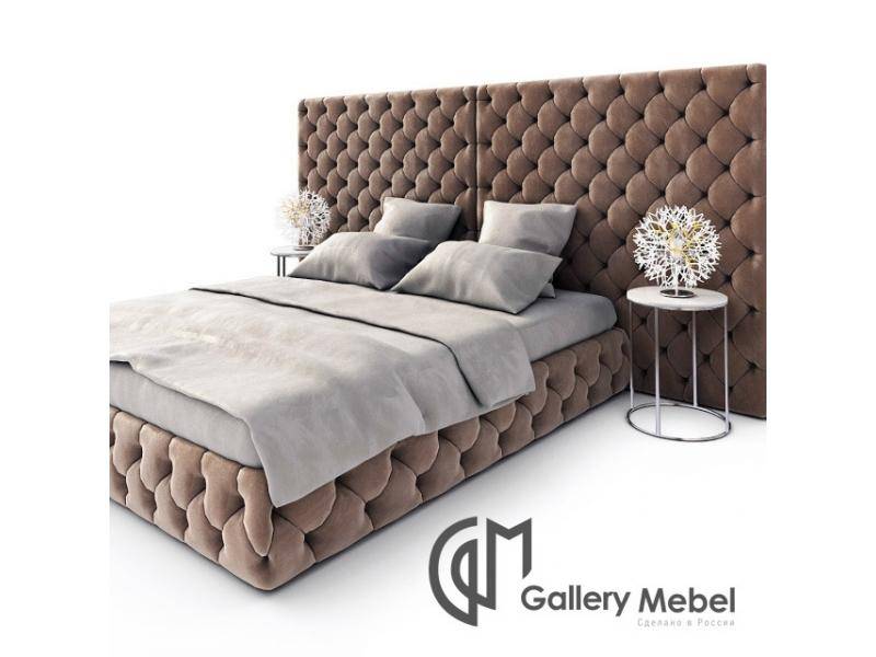 кровать с большим изголовьем letto gm 12 в Курске