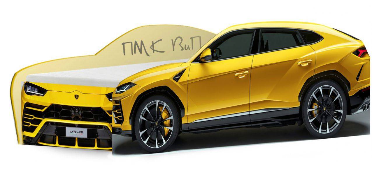 кровать-машинка lamborghini urus в Курске