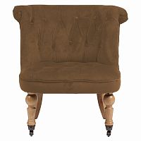 кресло amelie french country chair коричневое в Курске