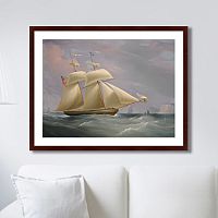 картина: the topsail schooner, 1838г. в Курске