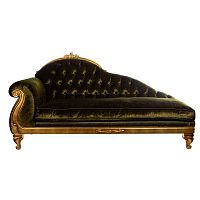 кушетка stradivari (левая) зеленая в Курске