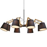 подвесная люстра arte lamp pinoccio a5700lm-8bk в Курске