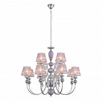 подвесная люстра st luce lilium sl175.103.12 розовая в Курске