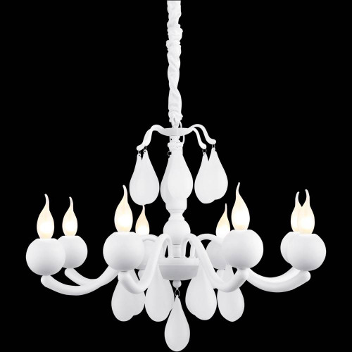 подвесная люстра arte lamp sigma a3229lm-8wh в Курске