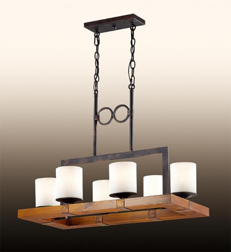 подвесная люстра odeon light fabo 2767/6 в Курске