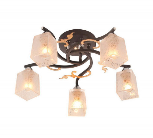 потолочная люстра idlamp edda 206/5pf-blackchrome в Курске