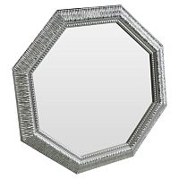 зеркало серебряное восьмиугольное с декором sparkle silver в Курске