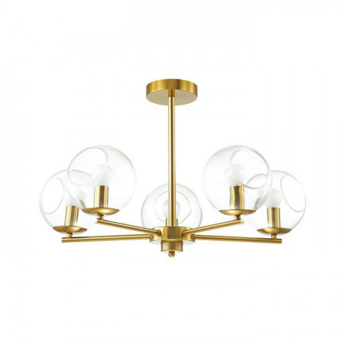 потолочная люстра lumion blair 3769/5c латунь в Курске