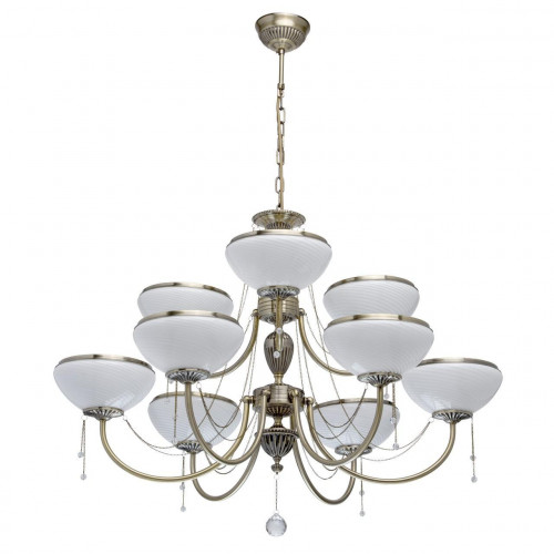 подвесная люстра mw-light фелиция 347019309 белая в Курске