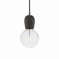 подвесной светильник beton rib black aluminum в Курске