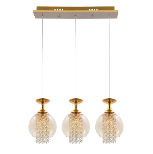 подвесной светильник crystal lux chik sp gold в Курске