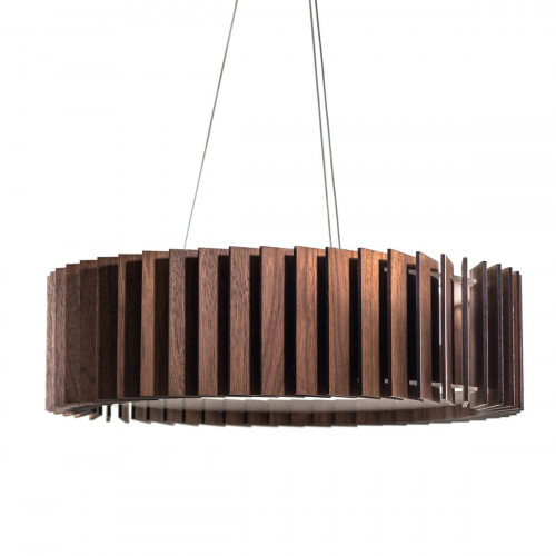 люстра ротор шпон ореха d45 коричневая в Курске