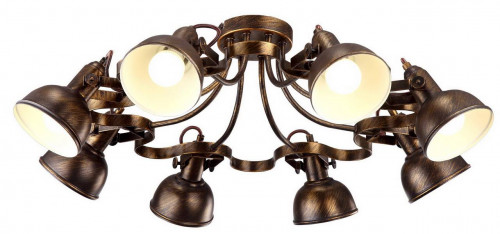 потолочная люстра arte lamp martin a5216pl-8br в Курске