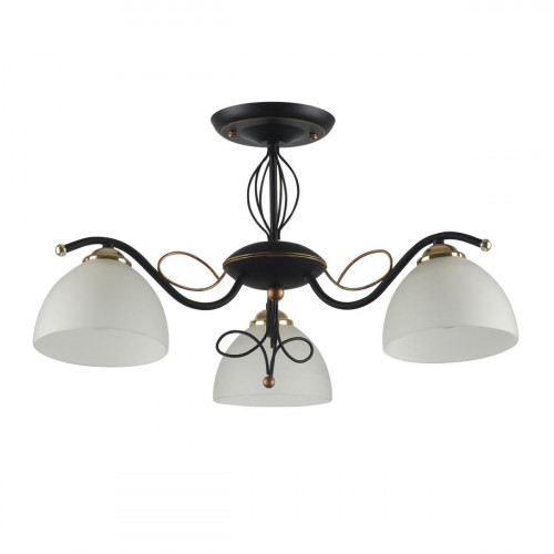 потолочная люстра idlamp ragia 554/3pf-blackpatina в Курске