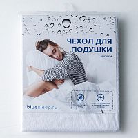 чехол защитный на подушку с мембраной blue sleep hybrid 050*070 в Курске