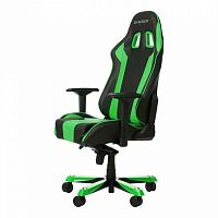 кресло геймерское dxracer king ks06 черно-зеленое в Курске