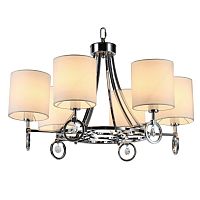 люстра km0843p-6 от delight collection белая/ хром в Курске