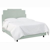 кровать двуспальная 160x200 зеленая paxton bed mint в Курске