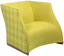 кресло vivienne armchair yellow checkerboard в Курске