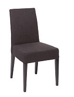 стул aylso dining chair кожа тёмно-коричневая в Курске