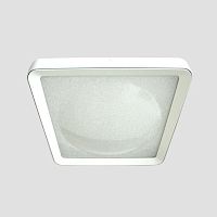 потолочный светодиодный светильник ambrella light orbital crystal sand fs1216 wh/wh 72w+29w d500*500 в Курске