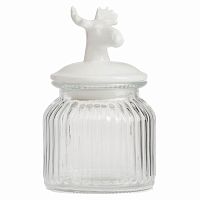 декоративная банка с крышкой deer маленькая в Курске