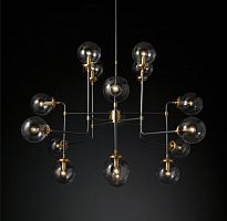 люстра bistro 16 черная, бронза в Курске