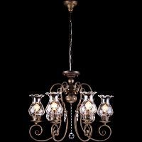 подвесная люстра arte lamp palermo a2053lm-6br в Курске