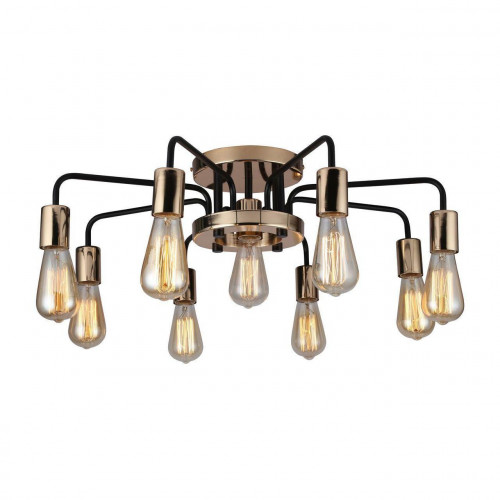 потолочная люстра arte lamp a6001pl-9bk в Курске