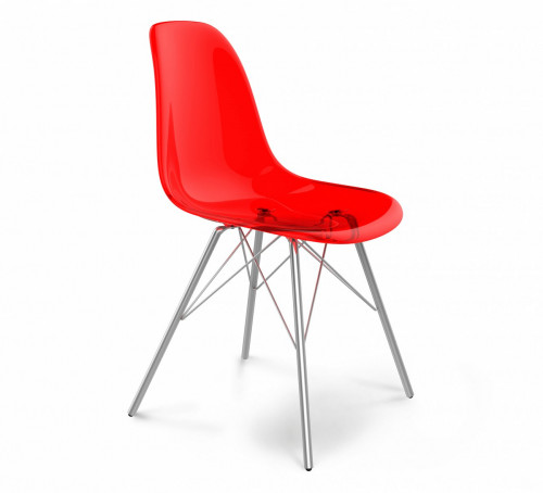 стул dsr красный s37 (eames style) в Курске