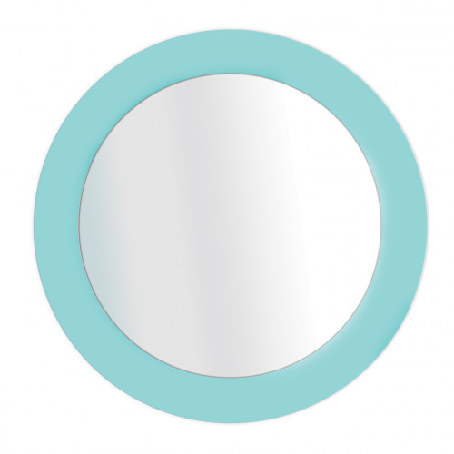 зеркало круглое голубое sheer tiffany в Курске