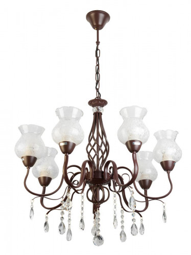 подвесная люстра toplight kelli tl5680d-07pg в Курске
