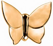 декоративная бабочка butterfly (золотая) h14 (12*14*5) в Курске