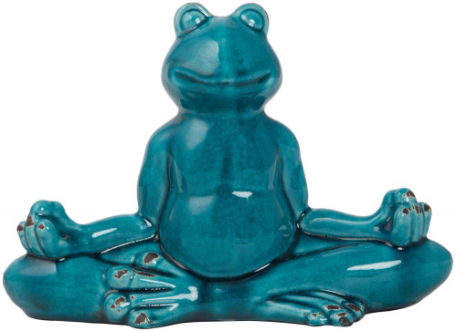 декор frog blue meditation в Курске