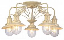 потолочная люстра arte lamp sailor a4524pl-5wg в Курске