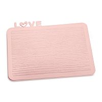 разделочная доска happy board love, розовая в Курске