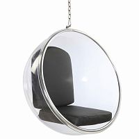 кресло bubble chair черное в Курске