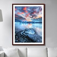 картина iceland coast 100х78,5 см в Курске