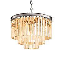 подвесной светильник odeon 6 chrome/amber от delight collection в Курске