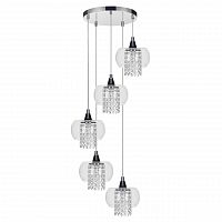 дизайнерская подвесная люстра spot light cordia 1192528 хром в Курске