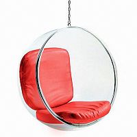 кресло bubble chair красное в Курске