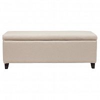 оттоманка dean upholstered storag бежевая в Курске